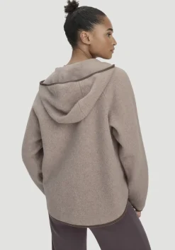 hessnatur Fleece Hoodie Relaxed ACTIVE LIGHT aus reiner Bio-Baumwolle von|Damen Sweatshirts|Fleece