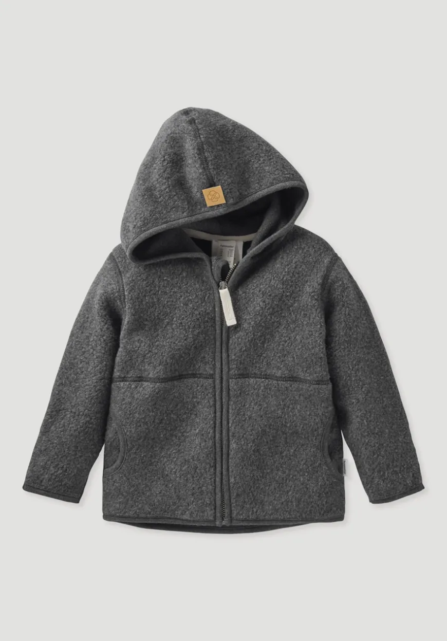 hessnatur Fleece Jacke aus reiner Bio-Baumwolle von| Fleece|Jacken