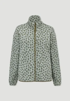 hessnatur Fleece Jacke Relaxed ACTIVE LIGHT aus reiner Bio-Baumwolle von|Damen Jacken & Mäntel|Fleece