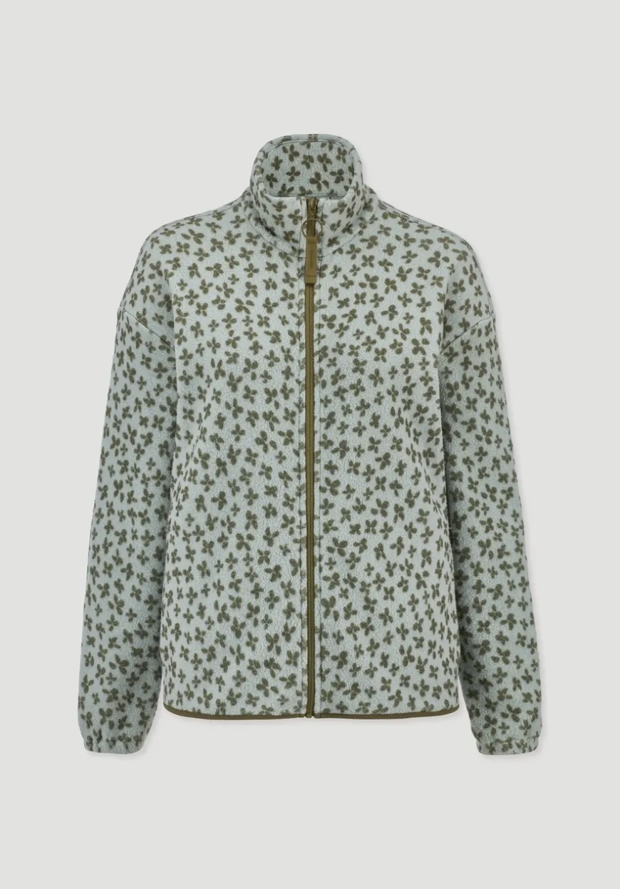 hessnatur Fleece Jacke Relaxed ACTIVE LIGHT aus reiner Bio-Baumwolle von|Damen Jacken & Mäntel|Fleece