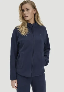 hessnatur Fleece Jacke Relaxed ACTIVE LIGHT aus Bio-Baumwolle von|Damen Jacken & Mäntel|Fleece