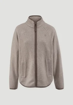 hessnatur Fleece Jacke Relaxed ACTIVE LIGHT aus Bio-Baumwolle von|Damen Jacken & Mäntel|Fleece