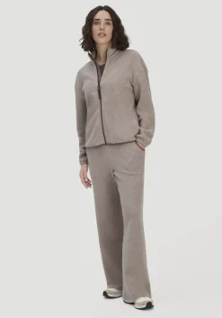 hessnatur Fleece Jacke Relaxed ACTIVE LIGHT aus reiner Bio-Baumwolle von|Damen Jacken & Mäntel|Fleece