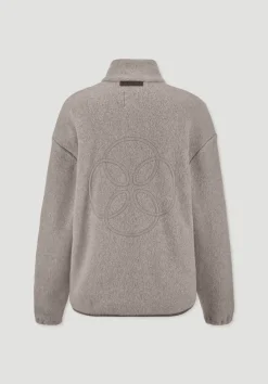 hessnatur Fleece Jacke Relaxed ACTIVE LIGHT aus reiner Bio-Baumwolle von|Damen Jacken & Mäntel|Fleece