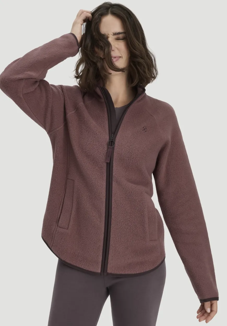 hessnatur Fleece Jacke Relaxed ACTIVE LIGHT aus Bio-Baumwolle von|Damen Jacken & Mäntel|Fleece