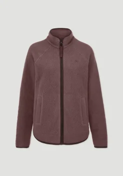 hessnatur Fleece Jacke Relaxed ACTIVE LIGHT aus Bio-Baumwolle von|Damen Jacken & Mäntel|Fleece