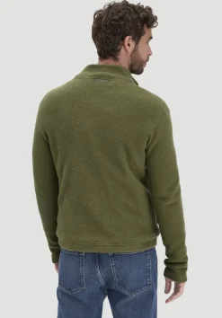 hessnatur Fleece Jacke Slim aus reiner Bio-Baumwolle von|Herren Jacken & Mäntel|Fleece