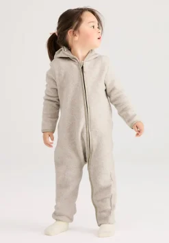 hessnatur Fleece Overall aus reiner Bio-Baumwolle von| Fleece|Bio-Baumwollfleece
