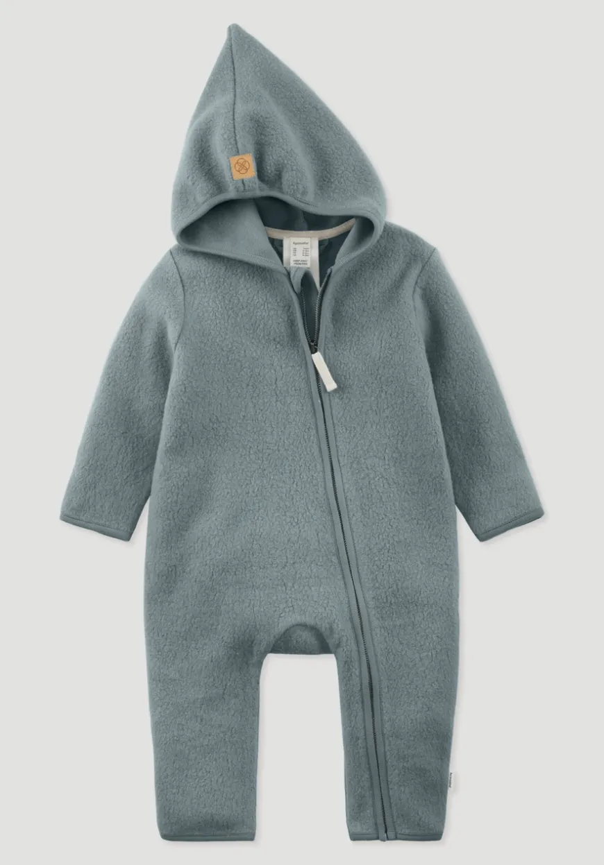 hessnatur Fleece Overall aus reiner Bio-Baumwolle von| Fleece|Bio-Baumwollfleece