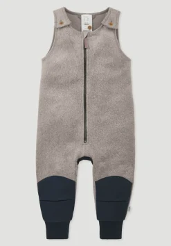 hessnatur Fleece Sommer Overall mit Softshell aus reiner Bio-Baumwolle von| Fleece|Bio-Baumwollfleece