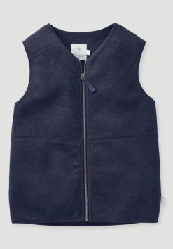 hessnatur Fleece Weste aus reiner Bio-Baumwolle von| Fleece|Jacken & Westen