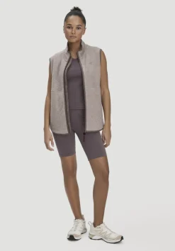 hessnatur Fleece Weste Regular ACTIVE LIGHT aus reiner Bio-Baumwolle von|Damen Jacken & Mäntel|Fleece