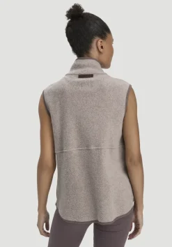 hessnatur Fleece Weste Regular ACTIVE LIGHT aus reiner Bio-Baumwolle von|Damen Jacken & Mäntel|Fleece