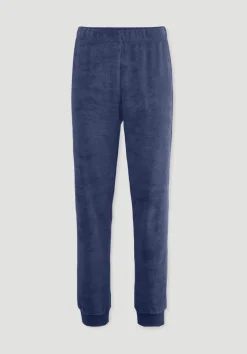 hessnatur Frottee Loungehose PURE COTTON aus reiner Bio-Baumwolle von|Damen Nachtwäsche|Nachtwäsche