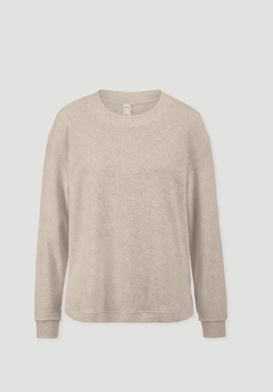 hessnatur Frottee Loungeshirt Oversize PURE COTTON aus reiner Bio-Baumwolle von|Damen Nachtwäsche|Nachtwäsche