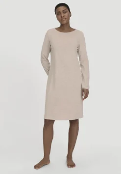 hessnatur Frottee Nachthemd PURE COTTON aus reiner Bio-Baumwolle von|Damen Nachtwäsche|Nachtwäsche