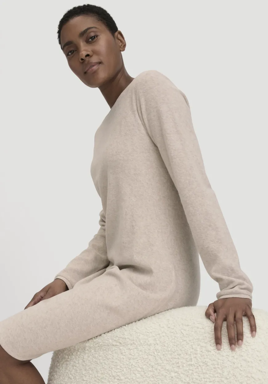 hessnatur Frottee Nachthemd PURE COTTON aus reiner Bio-Baumwolle von|Damen Nachtwäsche|Nachtwäsche
