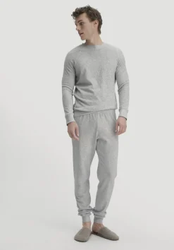 hessnatur Frottee Schlafhose PURE COTTON aus reiner Bio-Baumwolle von|Herren Nachtwäsche|Nachtwäsche