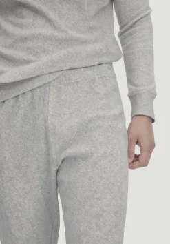 hessnatur Frottee Schlafhose PURE COTTON aus reiner Bio-Baumwolle von|Herren Nachtwäsche|Nachtwäsche