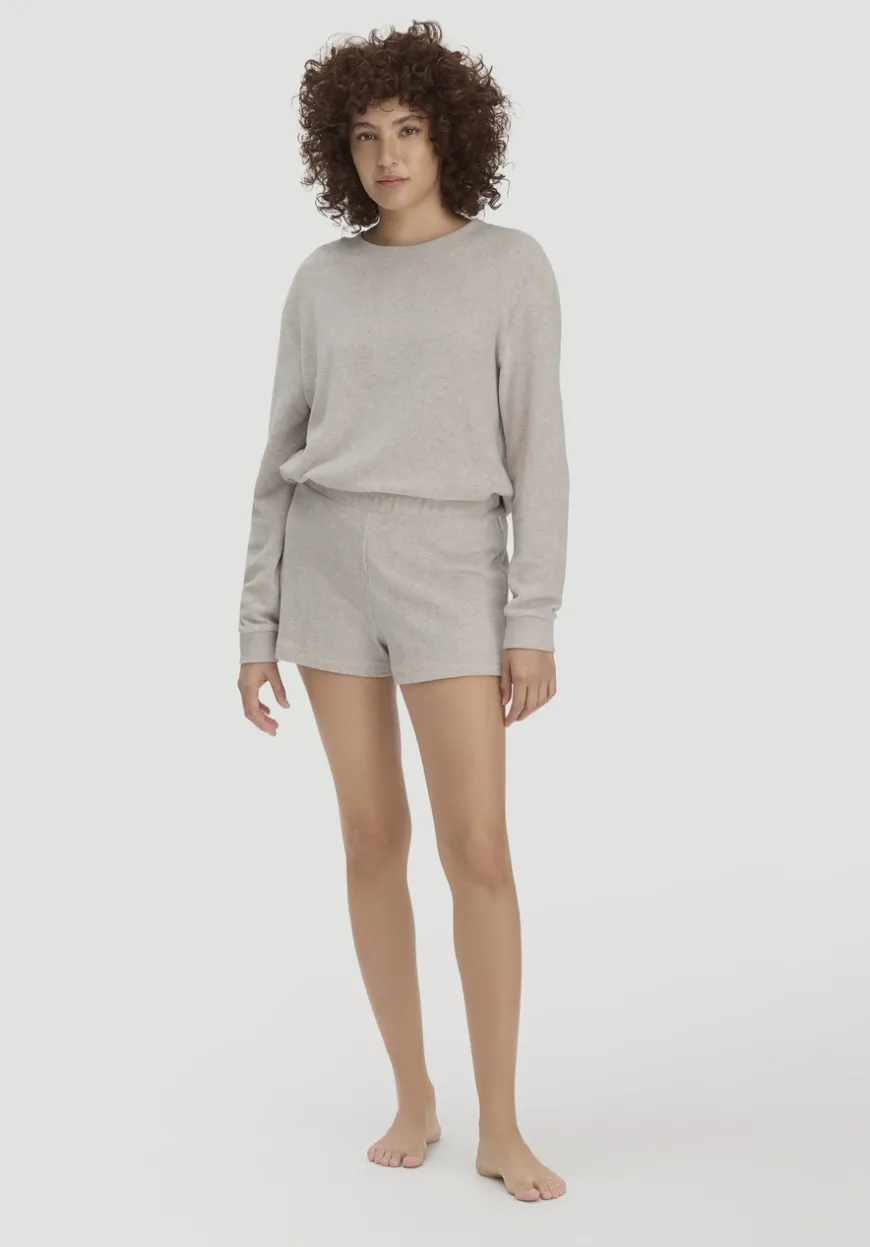 hessnatur Frottee Shorts PURE COTTON aus reiner Bio-Baumwolle von|Damen Nachtwäsche|Nachtwäsche