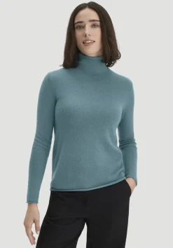 hessnatur FTC × Rollkragen Pullover Regular aus reinem Cashmere von|Damen Pullover