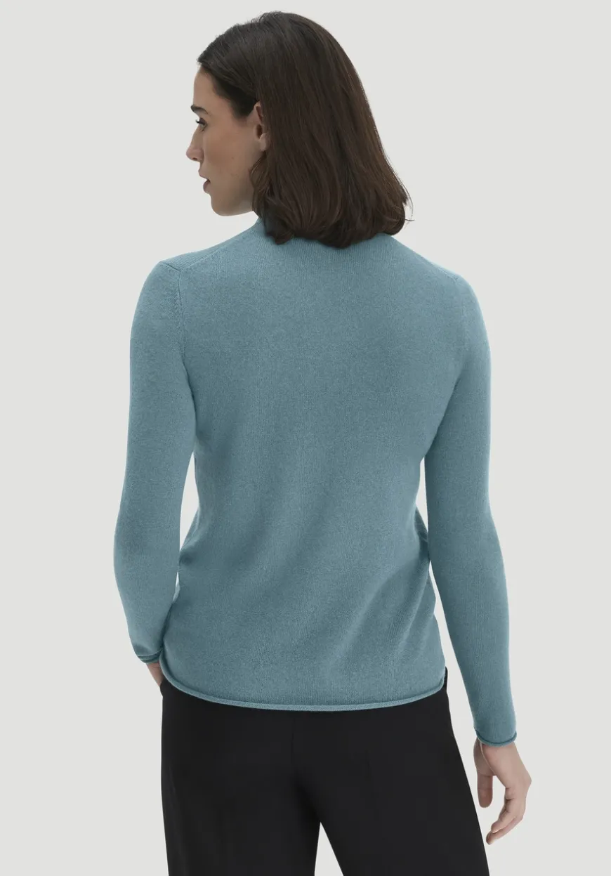hessnatur FTC × Rollkragen Pullover Regular aus reinem Cashmere von|Damen Pullover