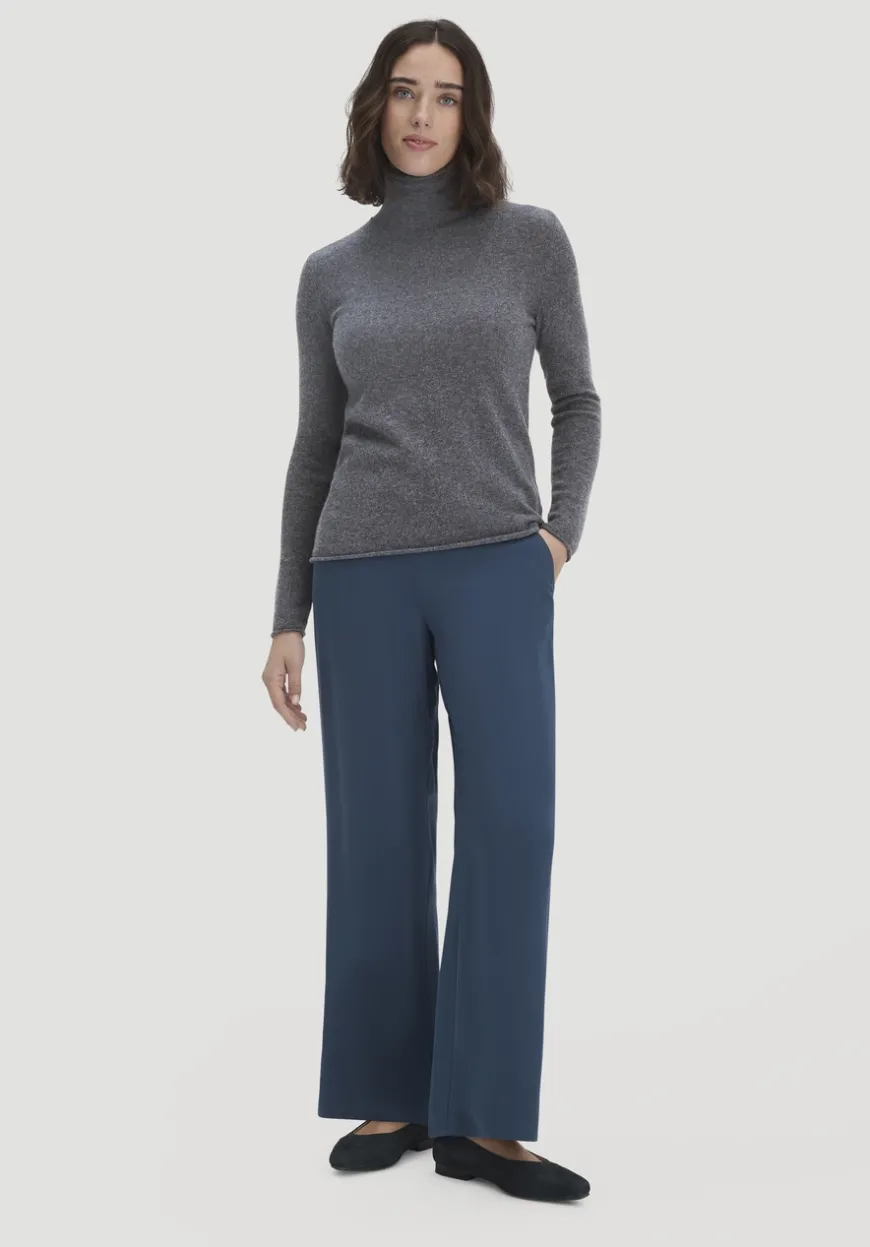 hessnatur FTC × Rollkragen Pullover Regular aus reinem Cashmere von|Damen Pullover