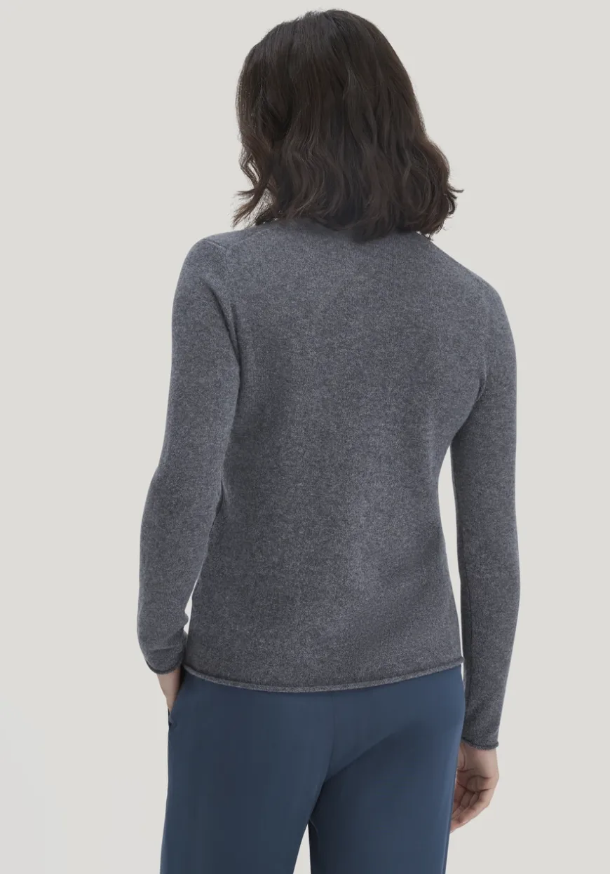 hessnatur FTC × Rollkragen Pullover Regular aus reinem Cashmere von|Damen Pullover