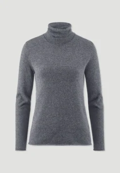 hessnatur FTC × Rollkragen Pullover Regular aus reinem Cashmere von|Damen Pullover
