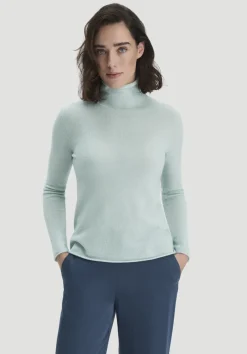 hessnatur FTC × Rollkragen Pullover Regular aus reinem Cashmere von|Damen Pullover