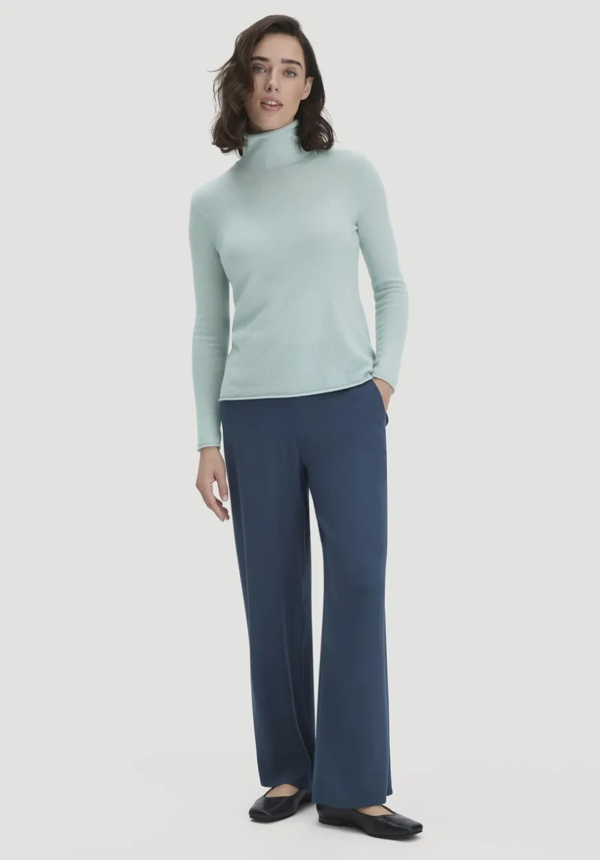 hessnatur FTC × Rollkragen Pullover Regular aus reinem Cashmere von|Damen Pullover