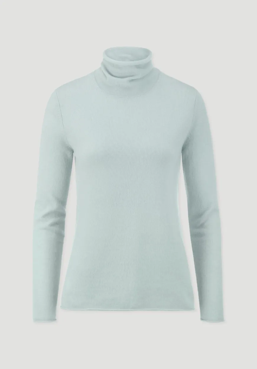 hessnatur FTC × Rollkragen Pullover Regular aus reinem Cashmere von|Damen Pullover