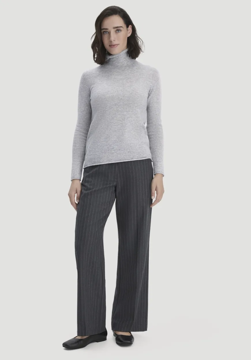 hessnatur FTC × Rollkragen Pullover Regular aus reinem Cashmere von|Damen Pullover