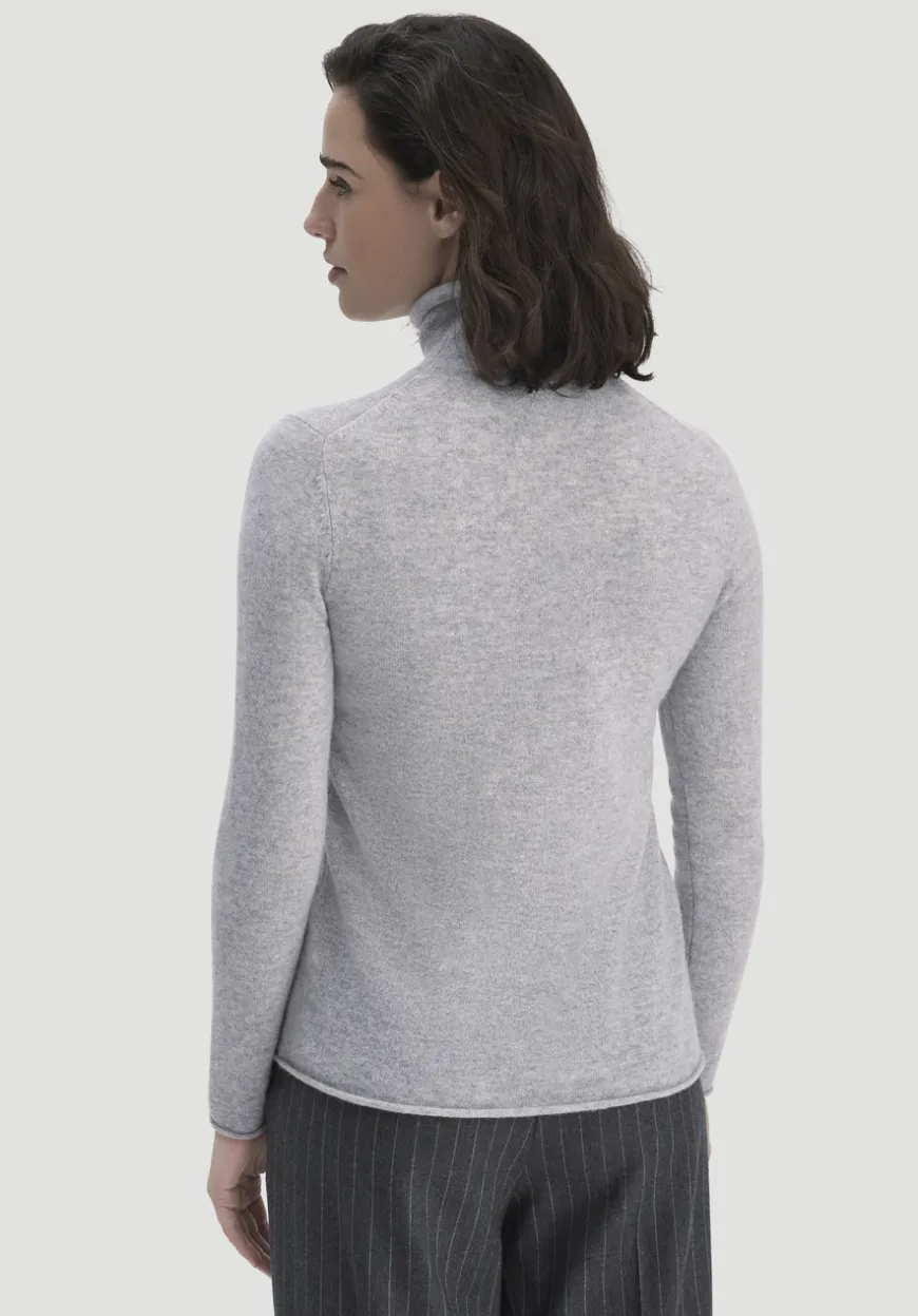 hessnatur FTC × Rollkragen Pullover Regular aus reinem Cashmere von|Damen Pullover