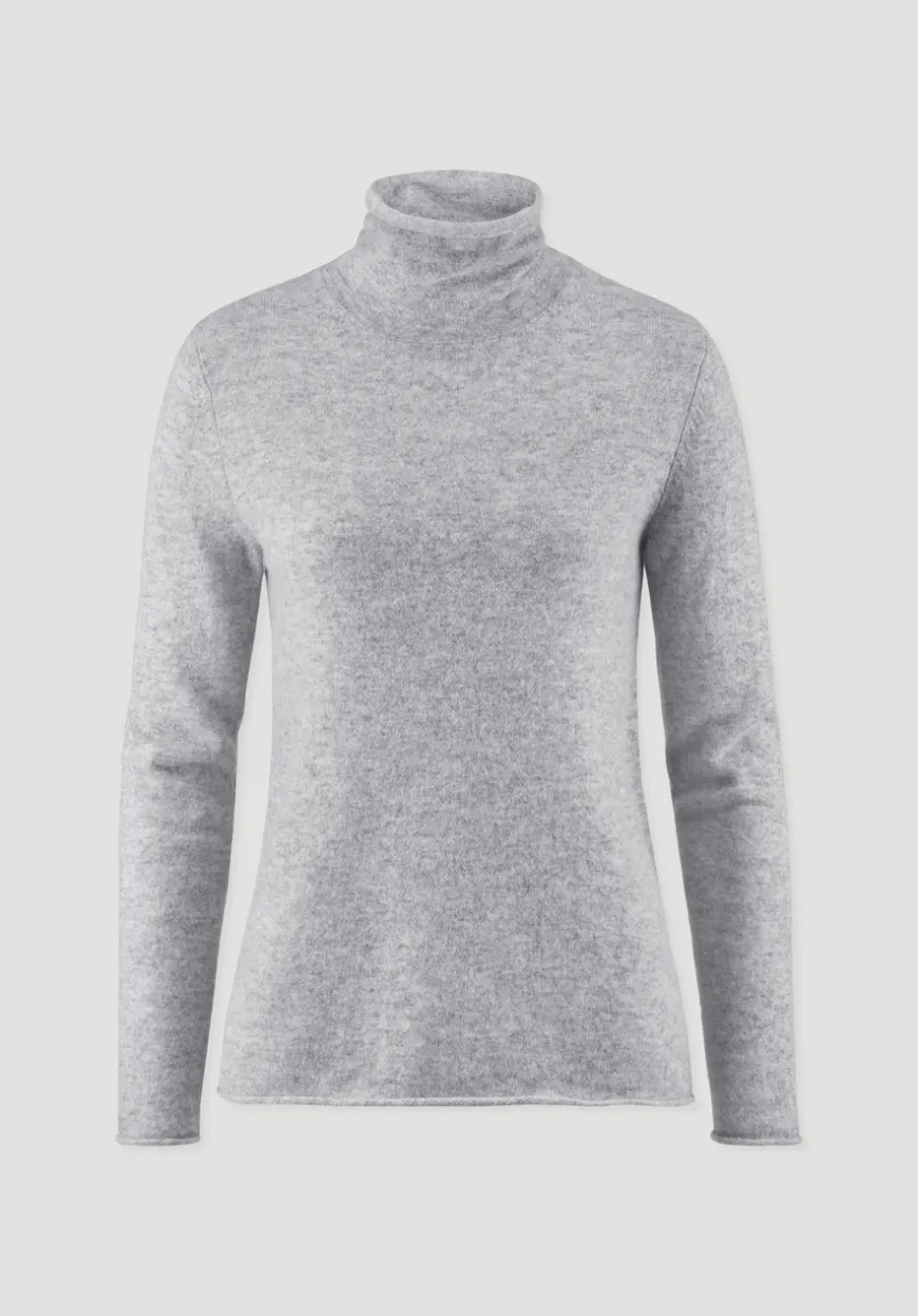 hessnatur FTC × Rollkragen Pullover Regular aus reinem Cashmere von|Damen Pullover