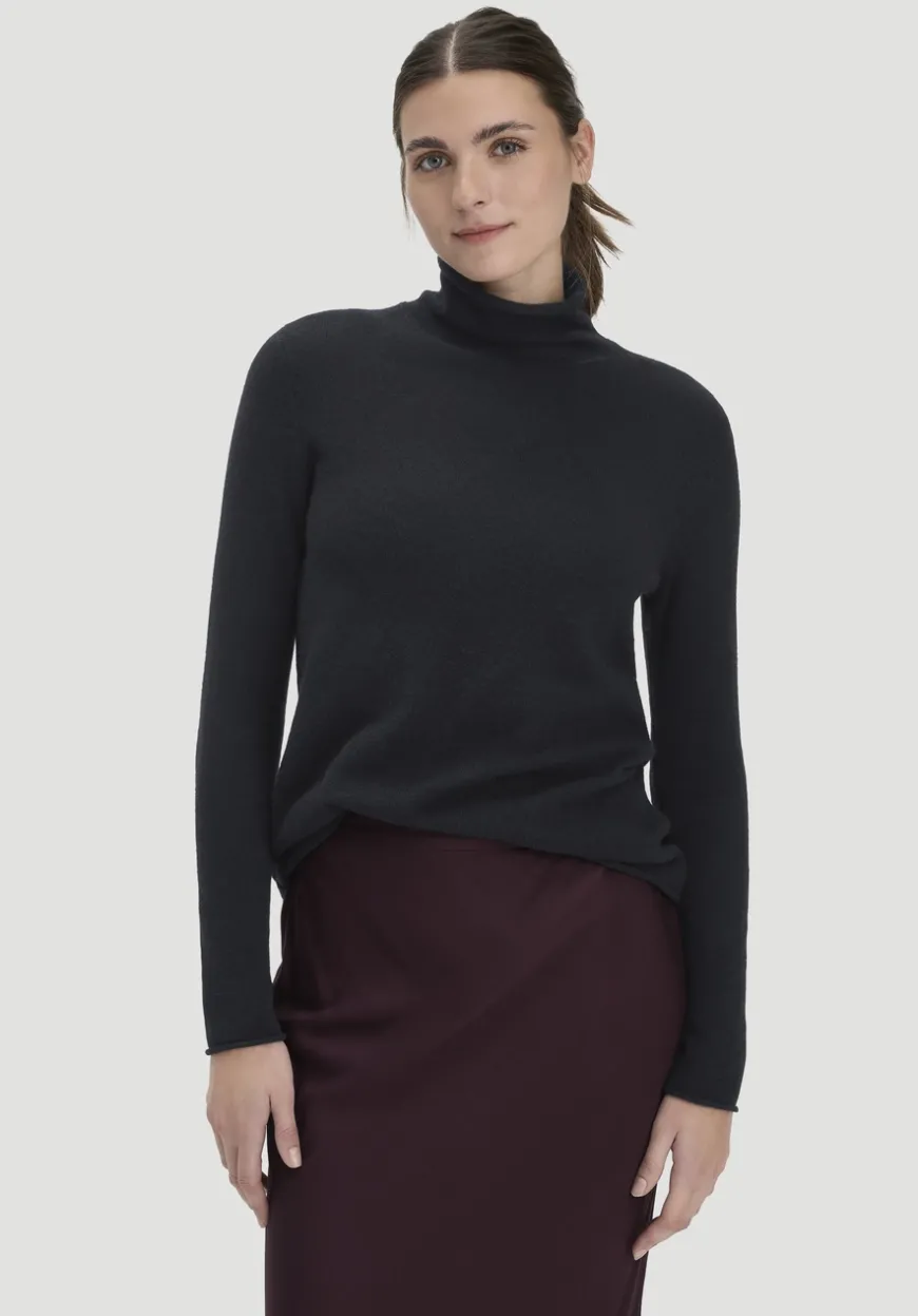 hessnatur FTC × Rollkragen Pullover Regular aus reinem Cashmere von|Damen Pullover