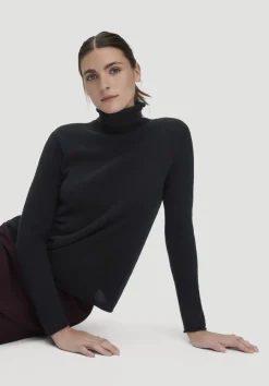 hessnatur FTC × Rollkragen Pullover Regular aus reinem Cashmere von|Damen Pullover