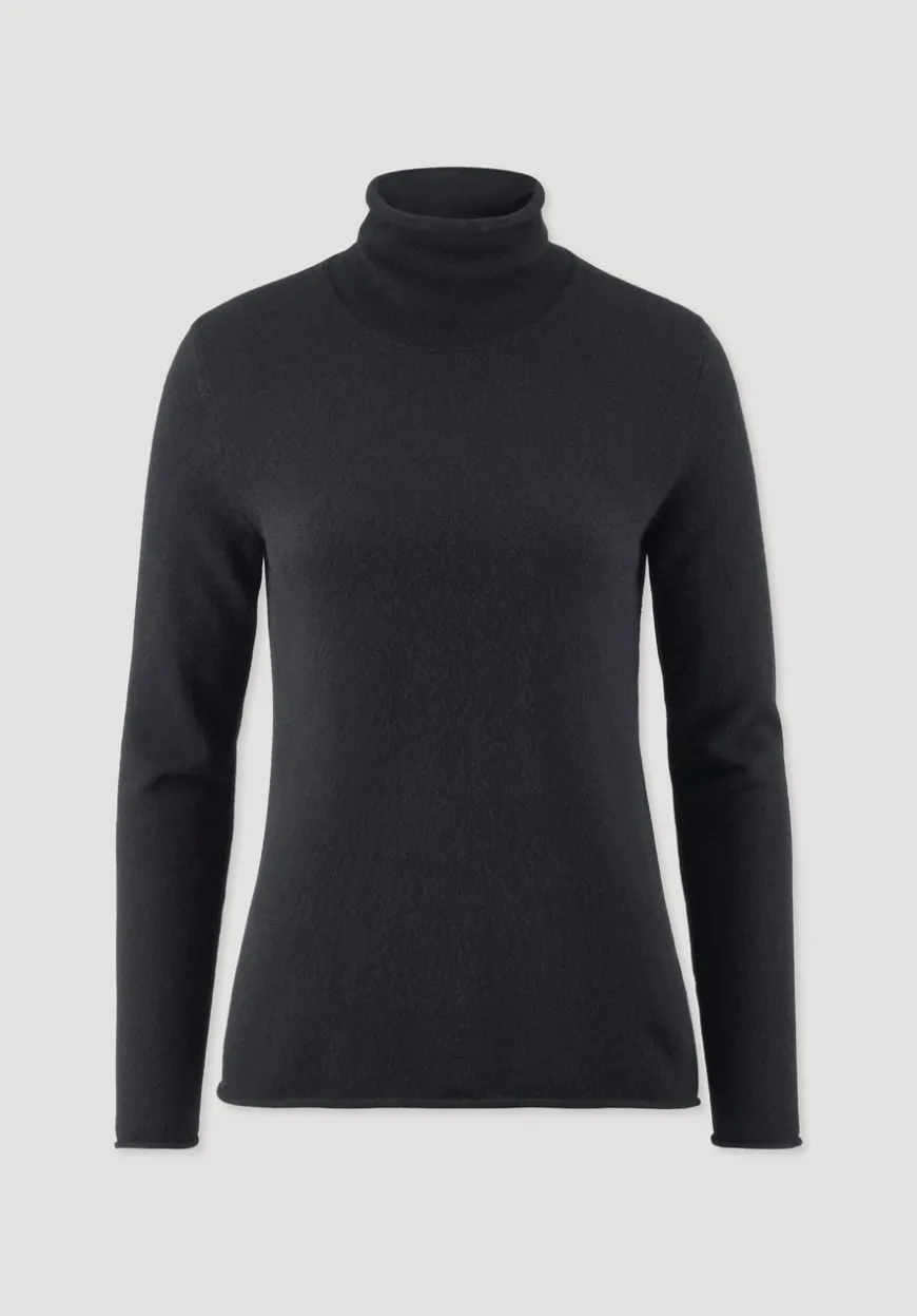 hessnatur FTC × Rollkragen Pullover Regular aus reinem Cashmere von|Damen Pullover