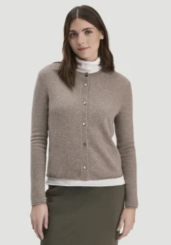 hessnatur FTC × Strick Jacke Regular aus reinem Cashmere von|Damen Strickjacken