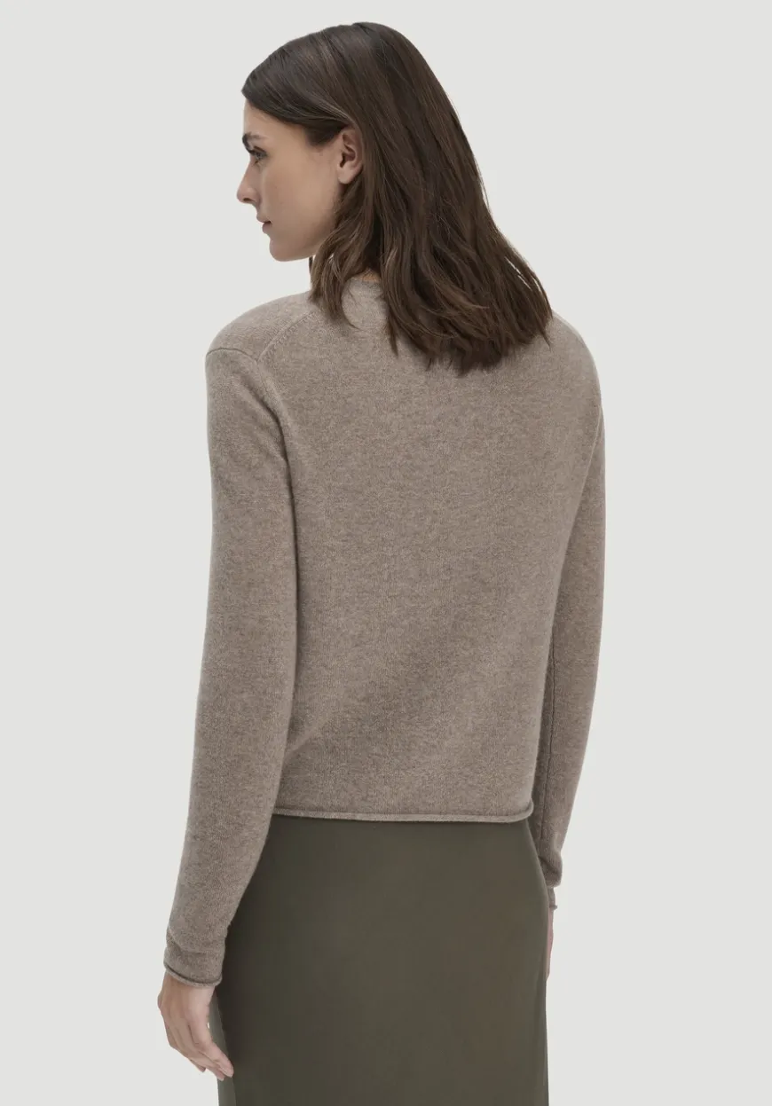 hessnatur FTC × Strick Jacke Regular aus reinem Cashmere von|Damen Strickjacken