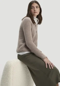 hessnatur FTC × Strick Jacke Regular aus reinem Cashmere von|Damen Strickjacken