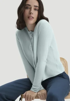 hessnatur FTC × Strick Jacke Regular aus reinem Cashmere von|Damen Strickjacken
