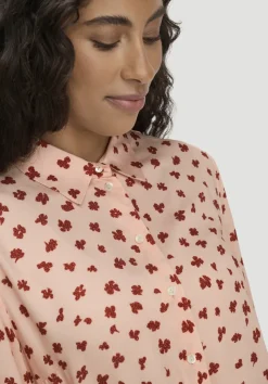 hessnatur Gewebe Hemdblusenkleid Knielang aus reiner LENZING™ ECOVERO™ Viskose von|Damen Kleider & Röcke