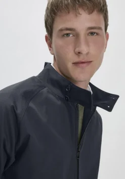 hessnatur Harrington Jacke Regular NATURE SHELL aus reiner Bio-Baumwolle von|Herren Jacken & Mäntel
