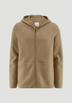 hessnatur Heavy Fleece Jacke Regular aus reiner Bio-Baumwolle von|Herren Jacken & Mäntel|Fleece