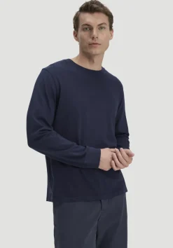 hessnatur Heavy Jersey Longsleeve Relaxed aus reiner Bio-Baumwolle von|Herren T-Shirts|T-Shirts