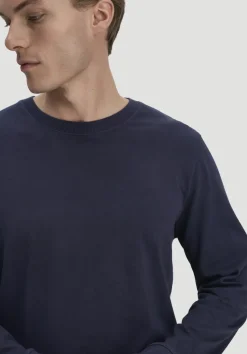 hessnatur Heavy Jersey Longsleeve Relaxed aus reiner Bio-Baumwolle von|Herren T-Shirts|T-Shirts