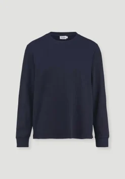 hessnatur Heavy Jersey Longsleeve Relaxed aus reiner Bio-Baumwolle von|Herren T-Shirts|T-Shirts