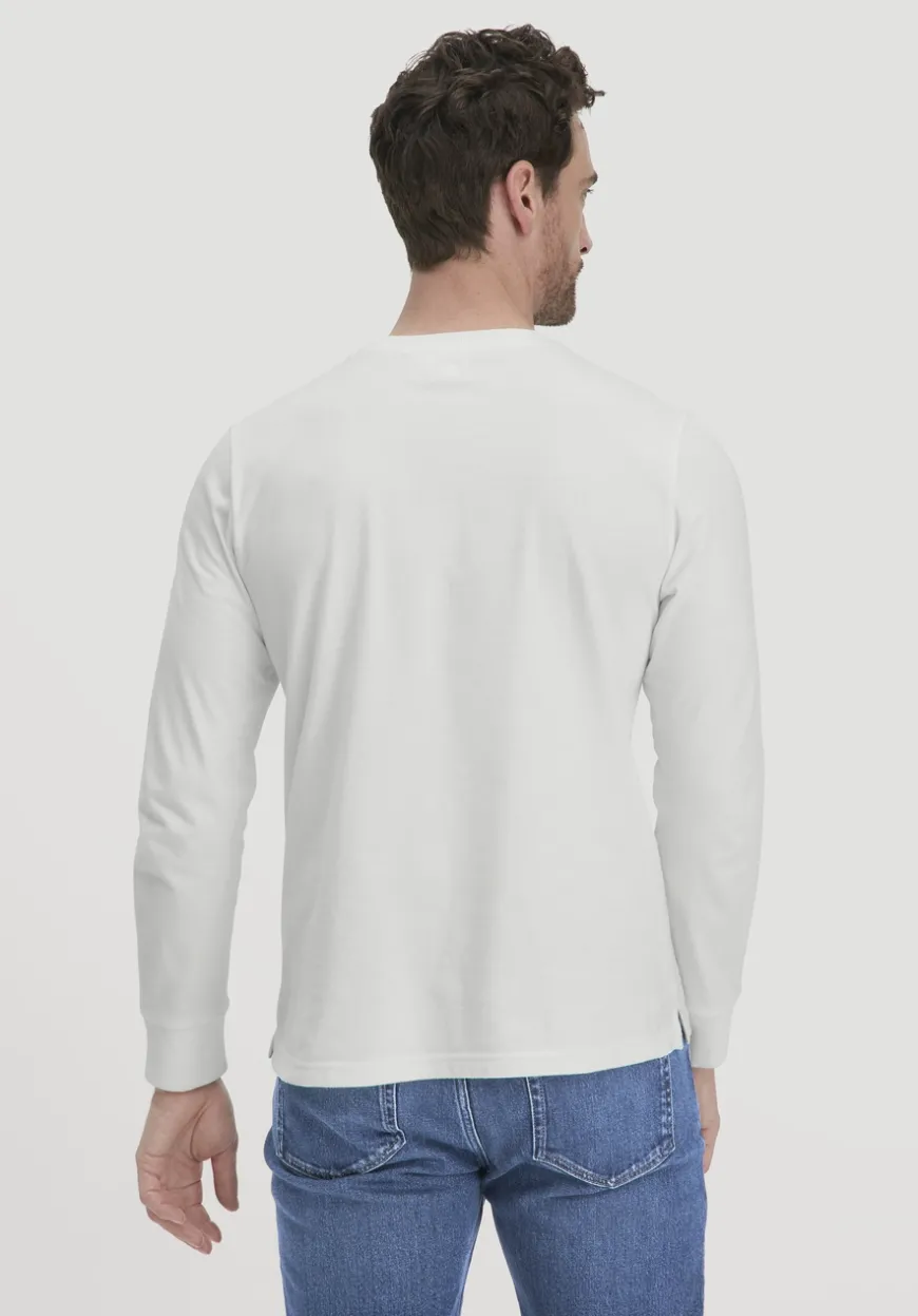 hessnatur Heavy Jersey Longsleeve Relaxed aus reiner Bio-Baumwolle von|Herren T-Shirts|T-Shirts