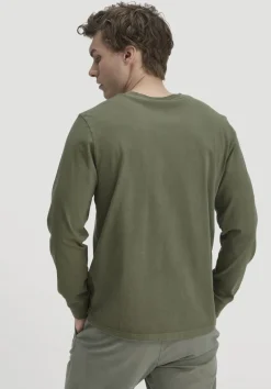 hessnatur Heavy Jersey Longsleeve Relaxed aus reiner Bio-Baumwolle von|Herren T-Shirts|T-Shirts